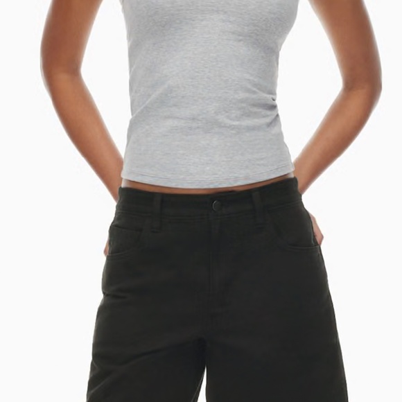 Aritzia Black Women's Bermuda Shorts - Picture 7 of 7